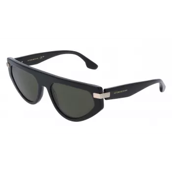 Óculos de sol Victoria Beckham VB685S5618205 para mulher armação de acetato Havana lentes castanhas degradê 56/18/140 mm