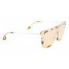 Victoria Beckham Óculos de sol olho de gato para mulher VB650S5319222 Havana Acetato Castanho Lente degradê 53mm