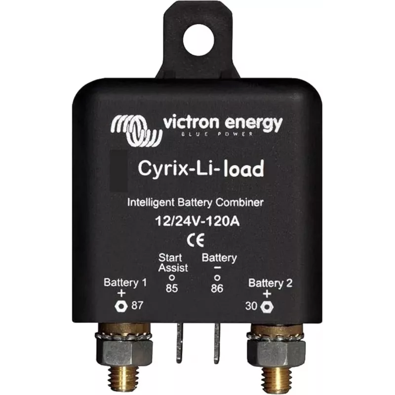 Victron Energy CYR010120450 Cyrix-Li-Ct 12/24V-120A Combinador inteligente de bateria LiFePO4