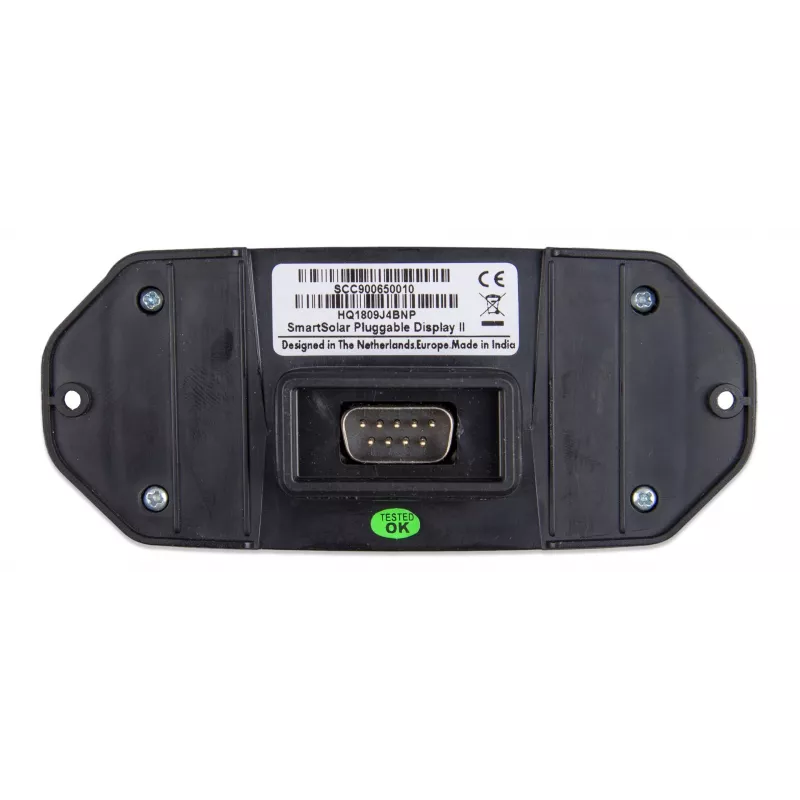 Ecrã de controlo Victron Energy SmartSolar - visor remoto para reguladores MPPT, VE.Direct, LCD, encastrar