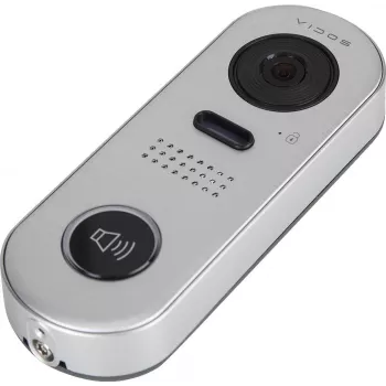 Posto de porta VIDOS DUO S1001 - Full HD 1080p, 2 fios, IP65, prateado/cinzento