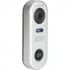 VIDOS DUO S1001 posto de porta – Full HD 1080p, 2 fios, IP65, prateado/cinzento