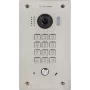 Posto de porta VIDOS DUO S1411D - Full HD 1080p, 2 fios, IP65, Prateado