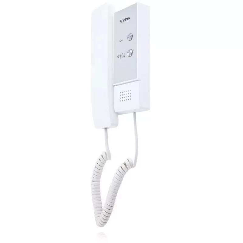 VIDOS DUO U1010 Auricular de intercomunicador áudio - branco