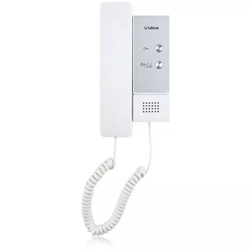 VIDOS DUO U1010 Auricular de intercomunicador áudio - branco