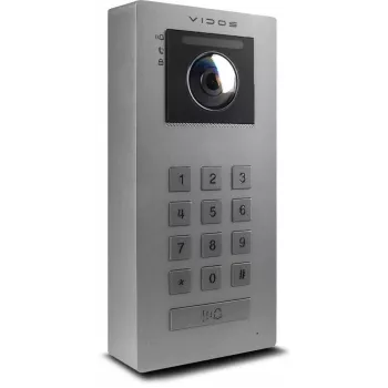 Posto exterior de videoporteiro IP VIDOS IPX S100 2MP 1080p PoE Wi-Fi preto