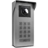 VIDOS IPX S100 painel exterior posto de videoporteiro IP 2MP 1080p PoE Wi-Fi preto