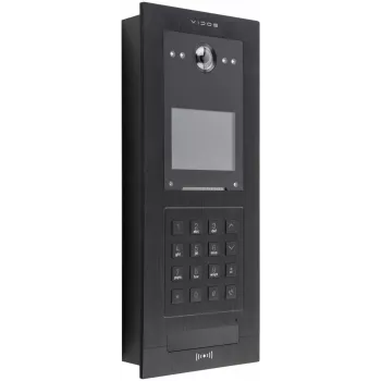 Painel exterior VIDOS IPX S110 - posto de vídeo IP com câmara 2MP, PoE, IP65
