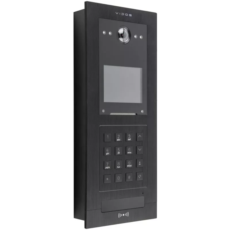 Painel exterior VIDOS IPX S110 - posto de vídeo IP com câmara 2MP, PoE, IP65