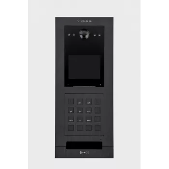 Painel exterior VIDOS IPX S110 - posto de vídeo IP com câmara 2MP, PoE, IP65