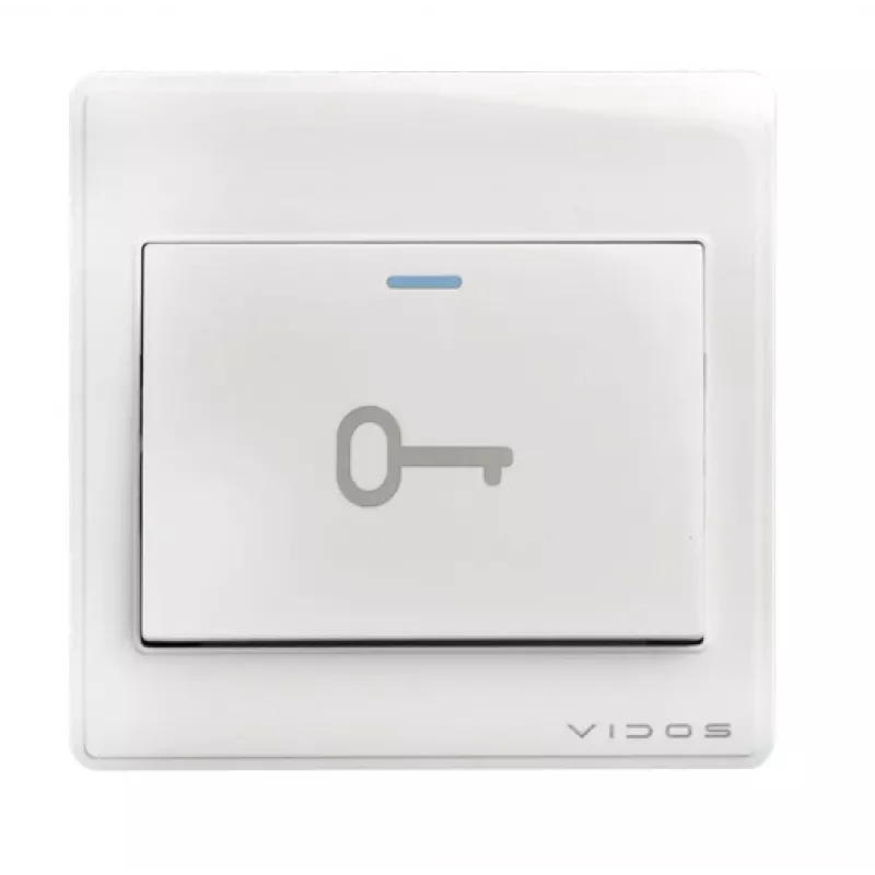 VIDOS OP07 Botão de saída – botão de abertura de porta em aço inoxidável com contactos NO/NC