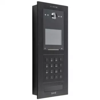 VIDOS S210 2IP posto de vídeo porteiro, Full HD 1080p, RFID, Wi-Fi, prateado/cinzento