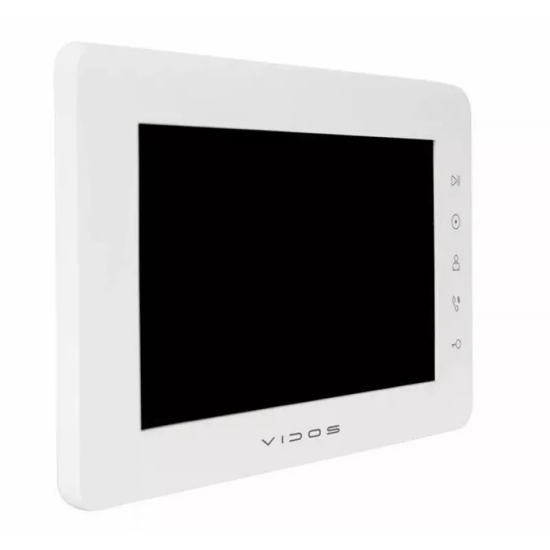 VIDOS X M12W monitor de videoporteiro Wi-Fi de 7 polegadas branco