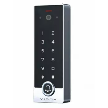 VIDOS ZW49-X Fechadura de Controlo de Acesso com Videoporteiro, Teclado e Leitor RFID, IP65