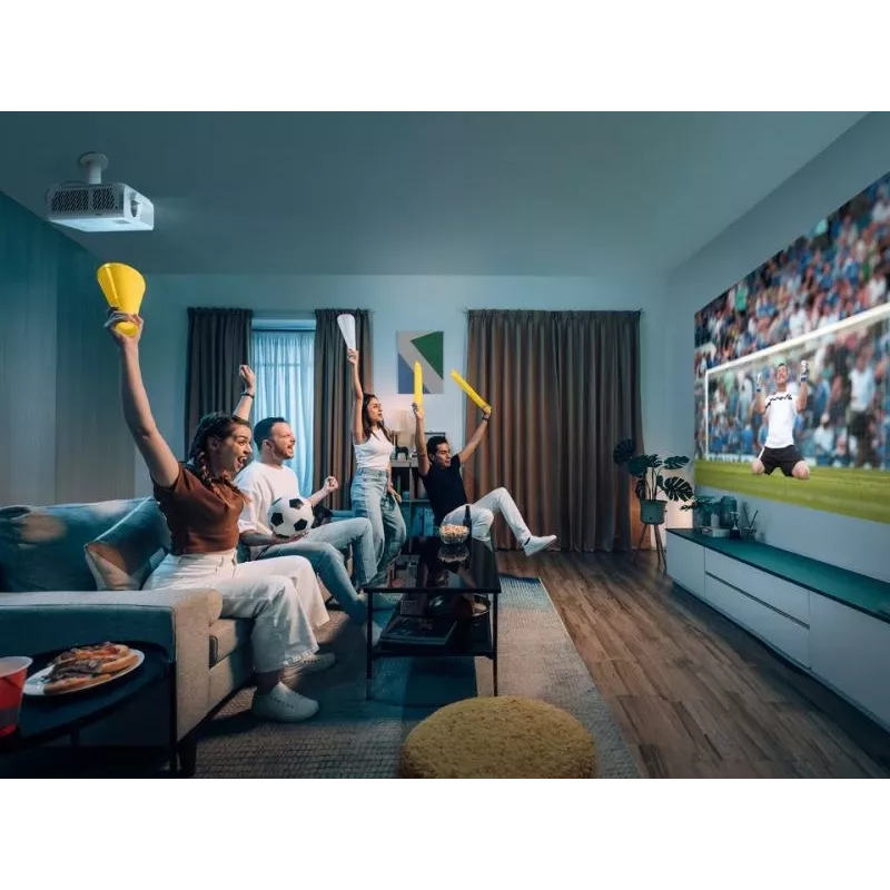 Projetor laser ViewSonic LX750-4K 4K UHD 3500 ANSI Lumen DLP HDR10 240Hz Baixa latência de entrada