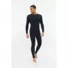 Conjunto de roupa térmica interior Viking Gary para homem preto L