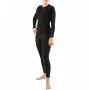 Conjunto de roupa térmica interior para mulher Viking Ritra Bamboo Preto XL