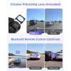 VIOFO A119M Pro dashcam 2K QHD com Sony STARVIS 2 IMX675, GPS e Wi-Fi integrados, supercondensador, campo de visão de 140°, ecrã de 1,5