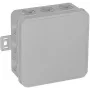 Tomada de superfície VIPLAST V7 Klik, vazia, 12 entradas de cabo, cinzenta, IP54, 100x100x41 mm