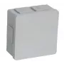 Caixa de superfície VIPLAST VP-02, 6 entradas de cabo, IP55, cinzento, 86x86x40mm