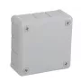 Caixa de derivação de superfície VIPLAST VP-41, 12 entradas de cabo, cinzento, IP55, 98x98x42mm