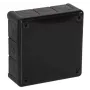 VIPLAST VP-51 Caixa de derivação vazia de superfície, 12 entradas de cabo, IP55, preto, 118x118x46 mm, 051-05