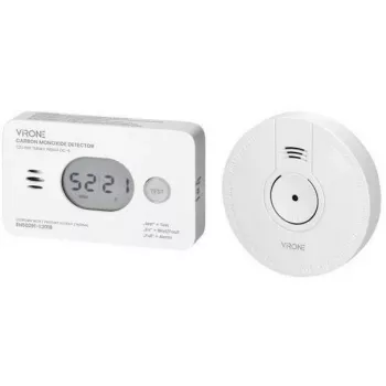 Virone DC-7 Conjunto de sensor - Sensor de contacto magnético sem fios para portas e janelas