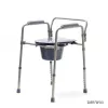 VITEA CARE MDH DRVW02 Cadeira de banho dobrável com altura ajustável
