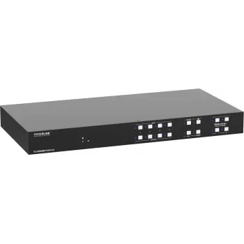 VivoLink HDMI 2.0 switch matriz 4x4 VLHDMIMAT4X4-V2 4K UHD montagem em rack RS232/LAN