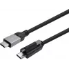 VIVOLINK Cabo de USB-C com parafuso para USB-C 8m, testado Enterprise (PROUSBCMMS8)