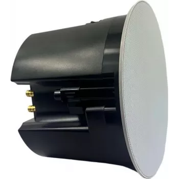 Vivolink VLSPMTC60TC Altifalante de Teto 2 Vias 6,5 Polegadas com Grelha Magnética Pintável (60W Pico, 30W RMS, 8 Ohm)