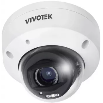 Câmara IP dome exterior VIVOTEK FD9380-HTV-V2 5MP com objetiva motorizada, IR, WDR Pro, IP66, IK10, PoE