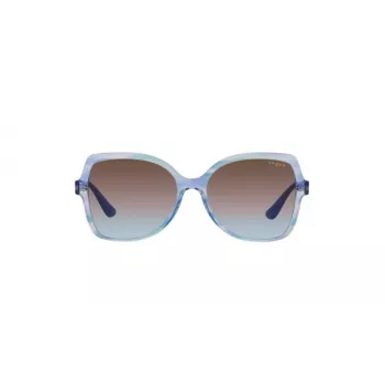 Óculos de sol de olho de gato VOGUE VO5488S306048 para mulher Havana castanho degradê 56mm