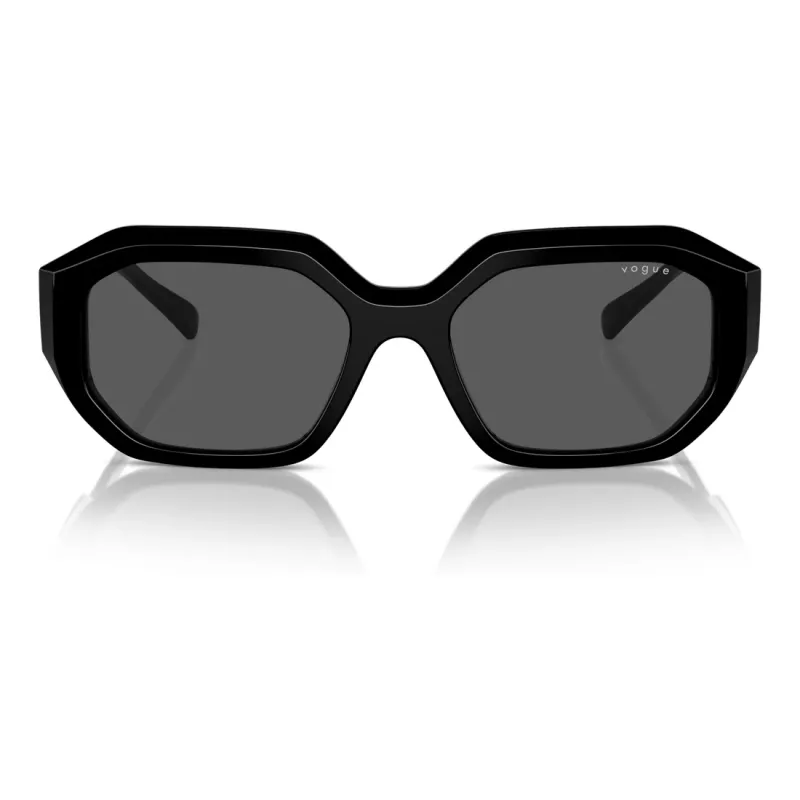 VOGUE VO5554S-W4487 Óculos de sol de mulher Olho de gato Preto/Cinzento 54mm