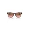 Óculos de sol de mulher VOGUE VO5557S313614 - armação cinzenta transparente, lentes cinzentas escuras, 54 mm