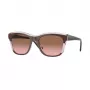 Óculos de sol de mulher VOGUE VO5557S313614 - armação cinzenta transparente, lentes cinzentas escuras, 54 mm