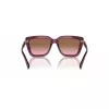 VOGUE VO5575SB29891 Óculos de sol de mulher retangulares Havana castanho gradiente 55 mm