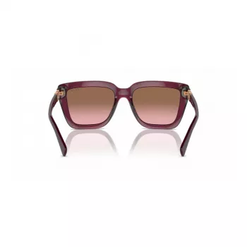 VOGUE VO5575SB29891 Óculos de sol de mulher retangulares Havana castanho gradiente 55 mm