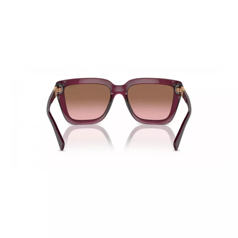 VOGUE VO5575SB29891 Óculos de sol de mulher retangulares Havana castanho gradiente 55 mm