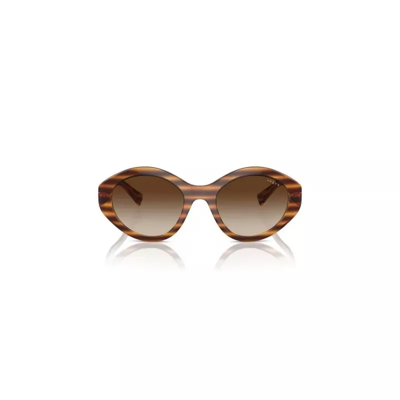 Óculos de sol de mulher cat-eye VOGUE VO5576SB15081 Havana castanho degradê