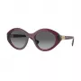Óculos de sol de mulher VOGUE VO5576SB2989T olho de gato - armação rosa transparente, lentes cinzentas escuras, 52 mm