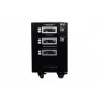 Estabilizador de tensão trifásico VOLT POLSKA AVR PRO 25000VA automático precisão 3% servomotor