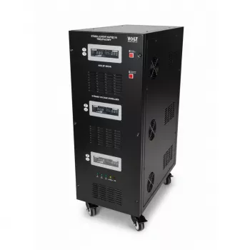 Estabilizador de tensão trifásico Volt Polska AVR PRO 45000VA 3% servo 3-Ph