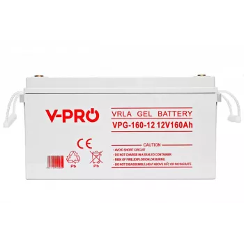 Volt Polska Gel VPRO Bateria solar 12V 160Ah (6AKUGEL160)