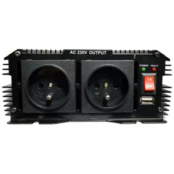 Inversor de onda sinusoidal pura VOLT POLSKA IPS 1700/3400 12V DC para 230V AC 1700W contínuos / 3400W de pico