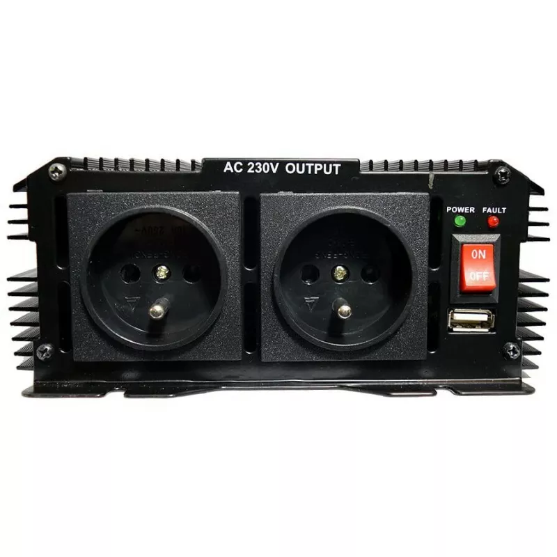 Inversor de onda sinusoidal pura VOLT POLSKA IPS 1700/3400 12V DC para 230V AC 1700W contínuos / 3400W de pico