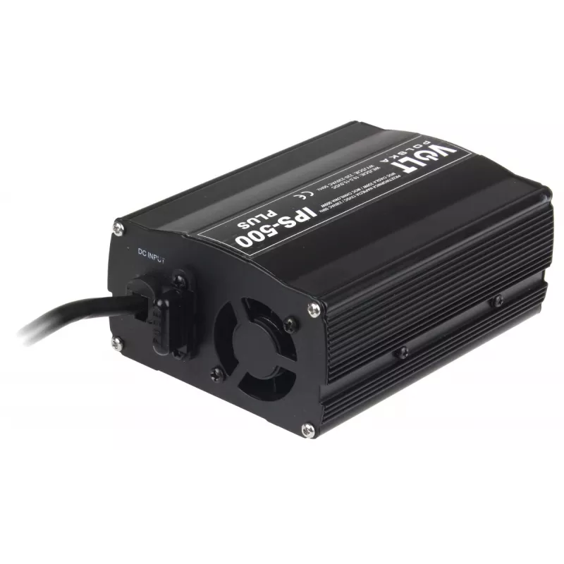 Inversor de corrente VOLT POLSKA IPS-500 PLUS 12V / 230V 350/500 W