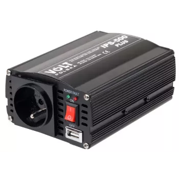 Inversor de corrente VOLT POLSKA IPS-500 PLUS 12V / 230V 350/500 W