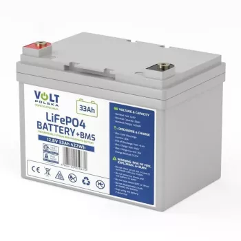 Bateria VOLT POLSKA LiFePO4 12,8V 33Ah 30A