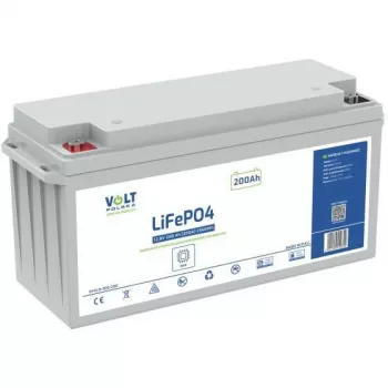 Bateria de fosfato de ferro-lítio LiFePO4 VOLT POLSKA 12,8V 200Ah 200A